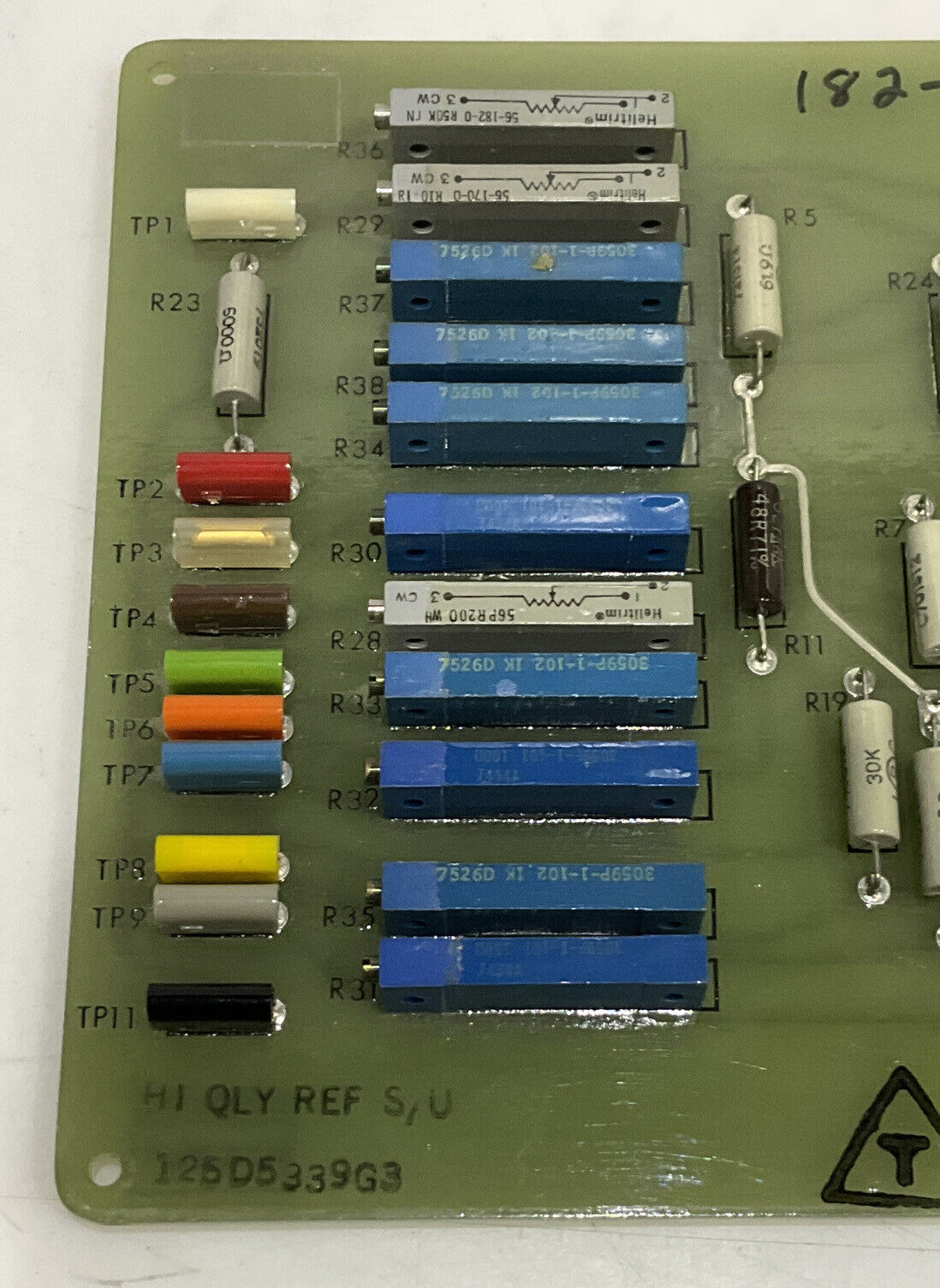 GENERAL ELECTRIC 125D5339G3 HI QLY REF S/U 373