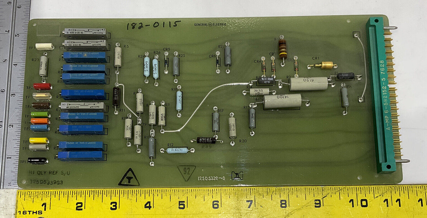 GENERAL ELECTRIC 125D5339G3 HI QLY REF S/U 373