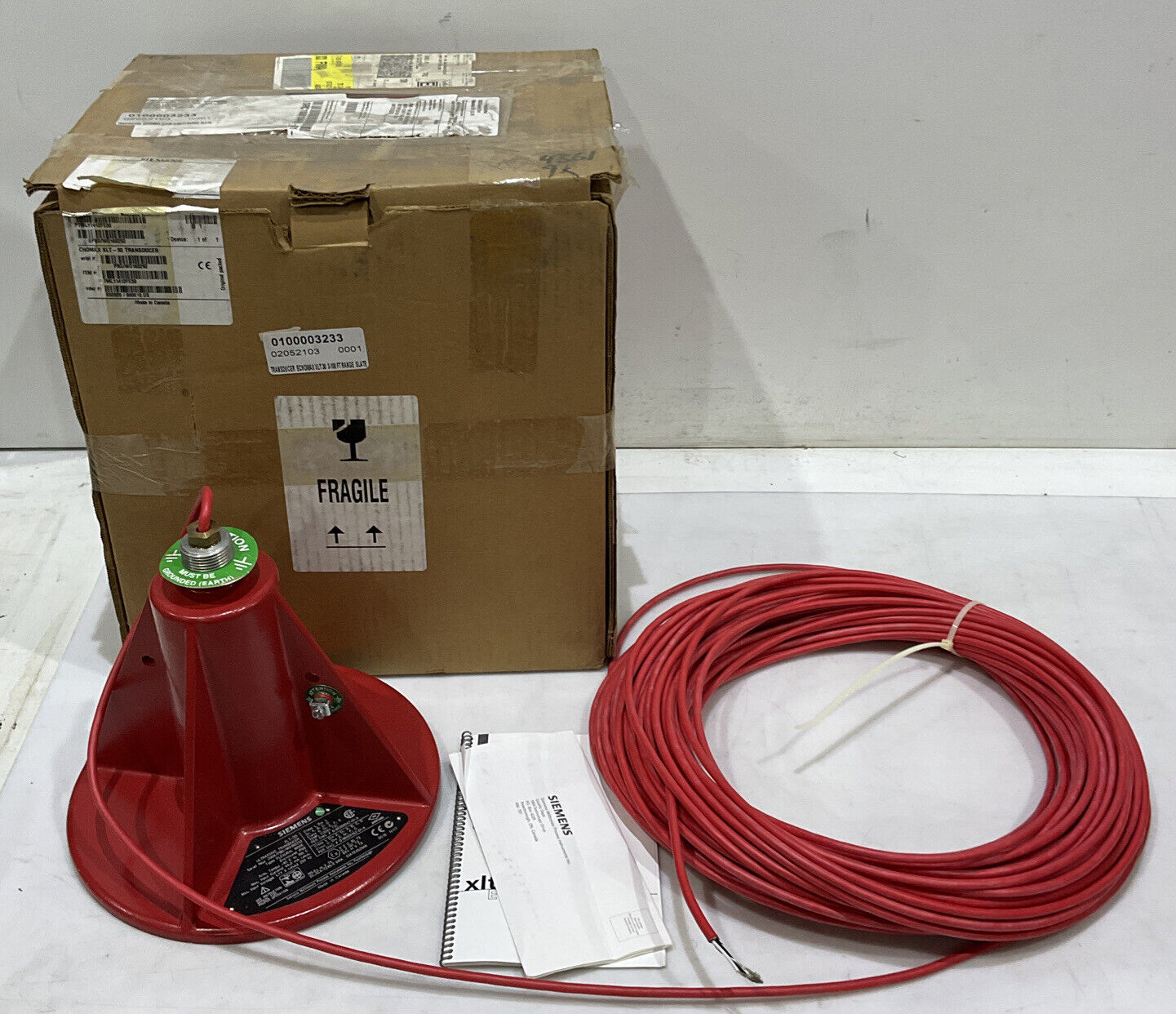 SIEMENS XLT-30 ULTRASONIC 7ML11412BE30 TRANSDUCER FLEXURAL 373