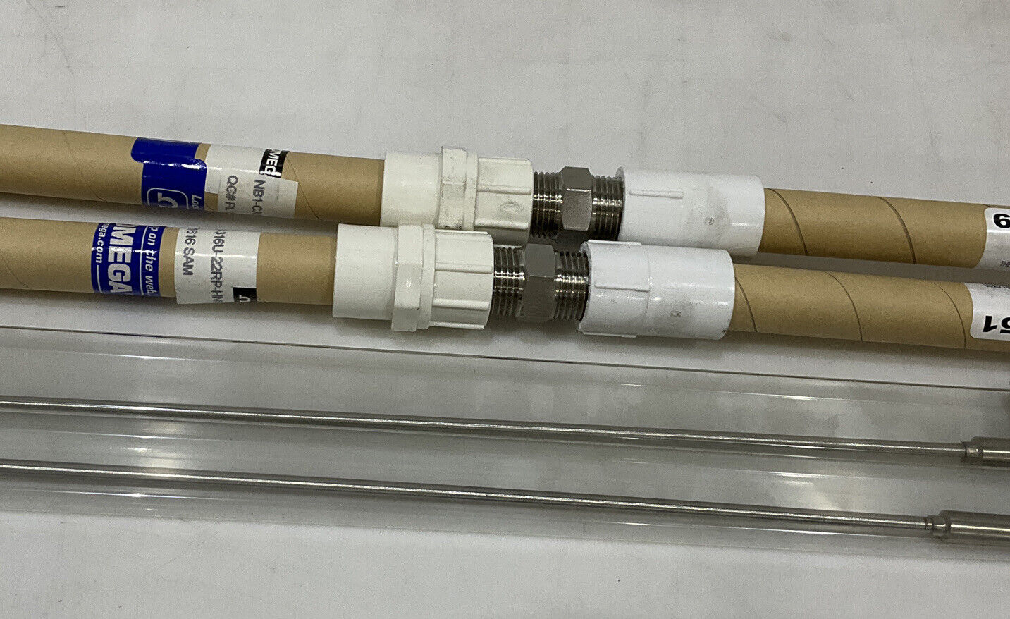 OMEGA ENGINEERING J 3/16” DIA 33L TJ36-IC IN-316G-33 JOINT THERMOCOUPLE LOT 373