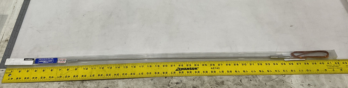 OMEGA ENGINEERING J 3/16” DIA 33L TJ36-IC IN-316G-33 JOINT THERMOCOUPLE LOT 373