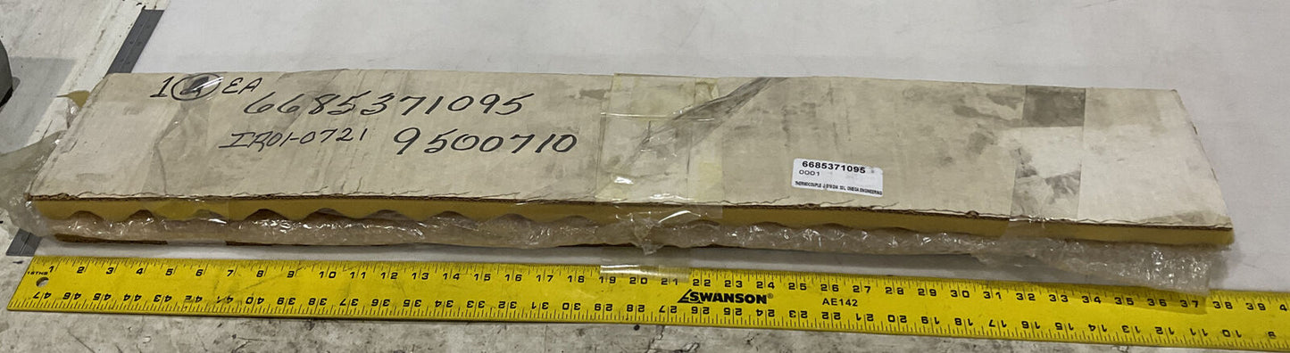 OMEGA ENGINEERING J 3/16” DIA 33L TJ36-IC IN-316G-33 JOINT THERMOCOUPLE LOT 373