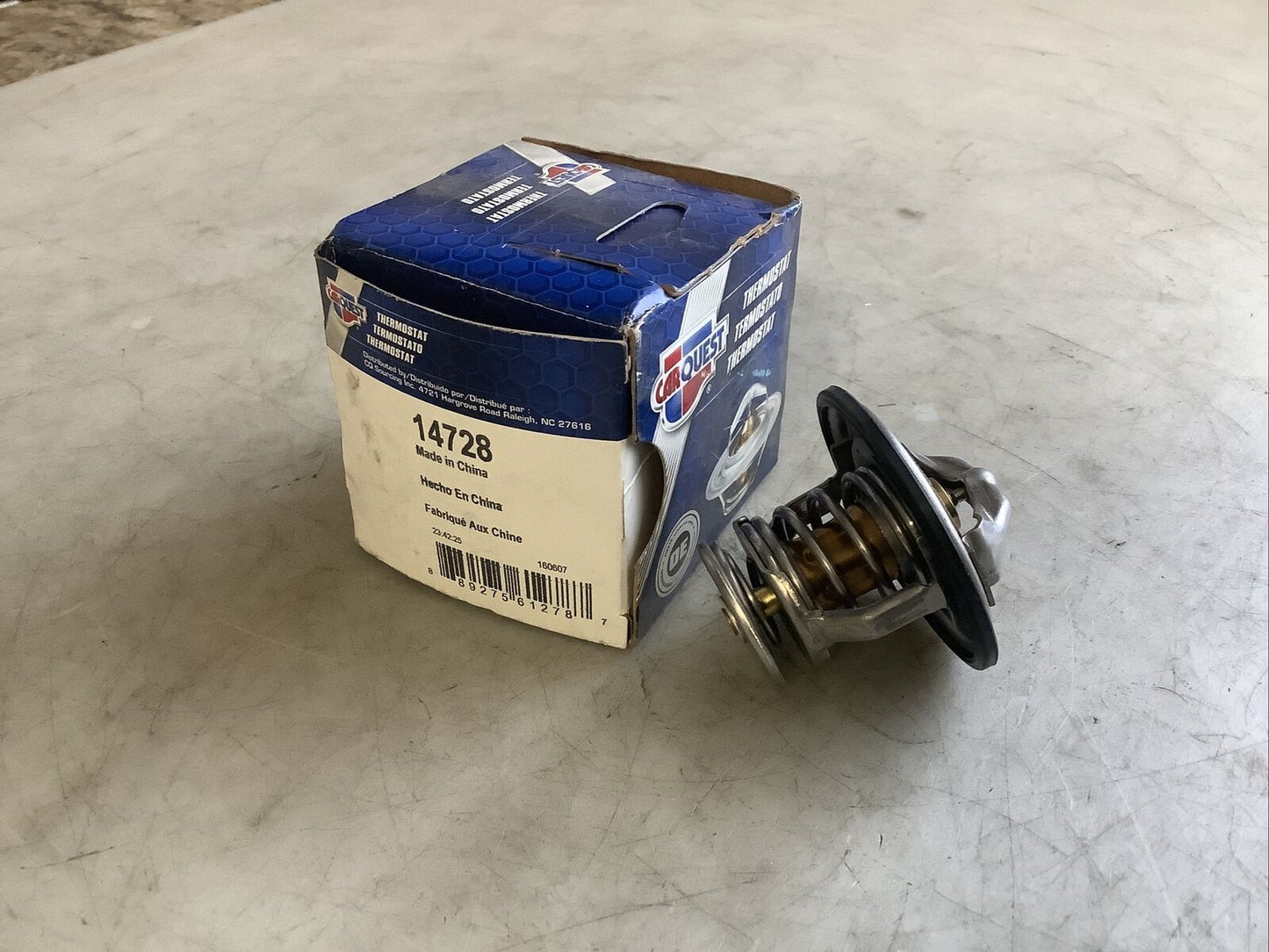 CARQUEST 14728 ENGINE COOLANT THERMOSTAT 476