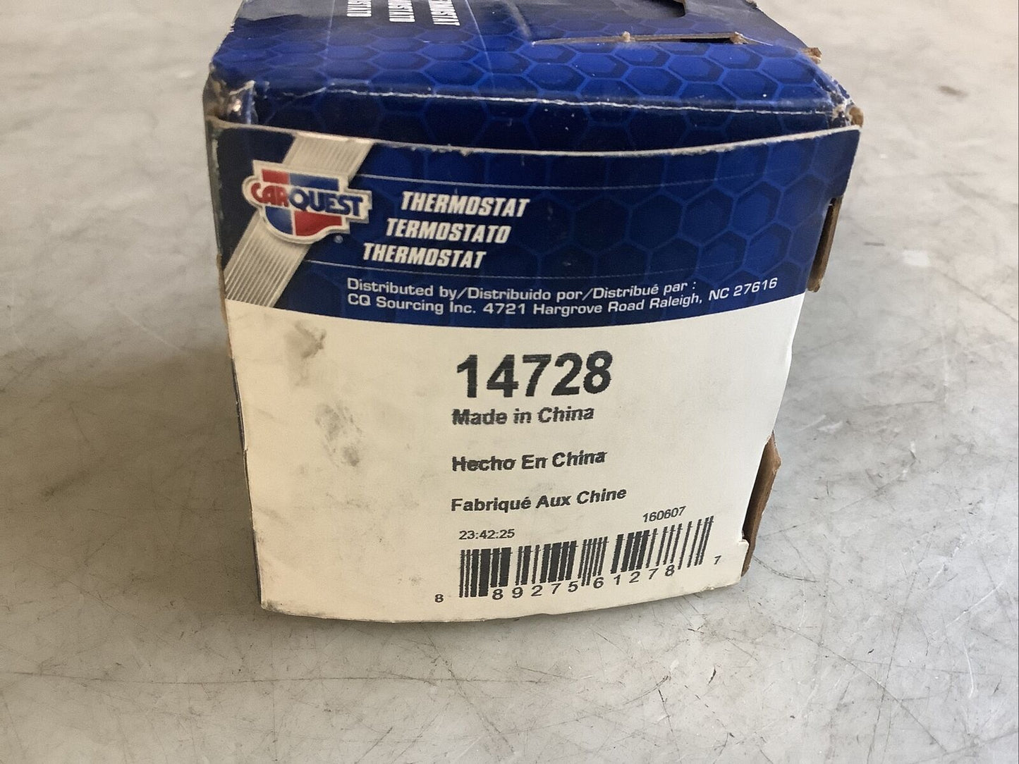 CARQUEST 14728 ENGINE COOLANT THERMOSTAT 476