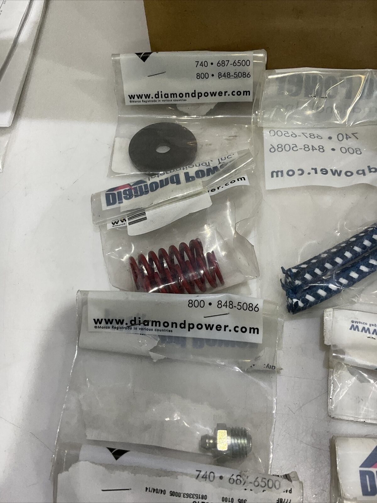 DIAMOND POWER A-19315 EQUALIZER VALVE REBUILD KIT STYLE III 373