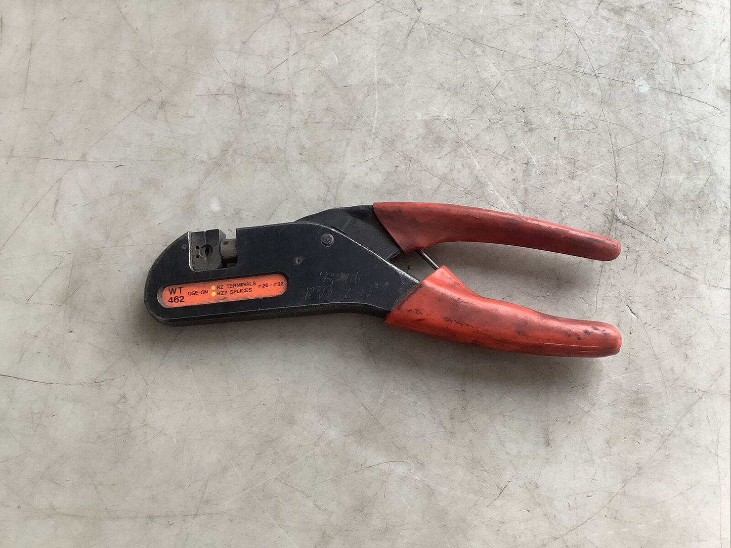 THOMAS BETTS WT-462 RATCHETING HAND CRIMPER TOOL RZ RZZ 26-22