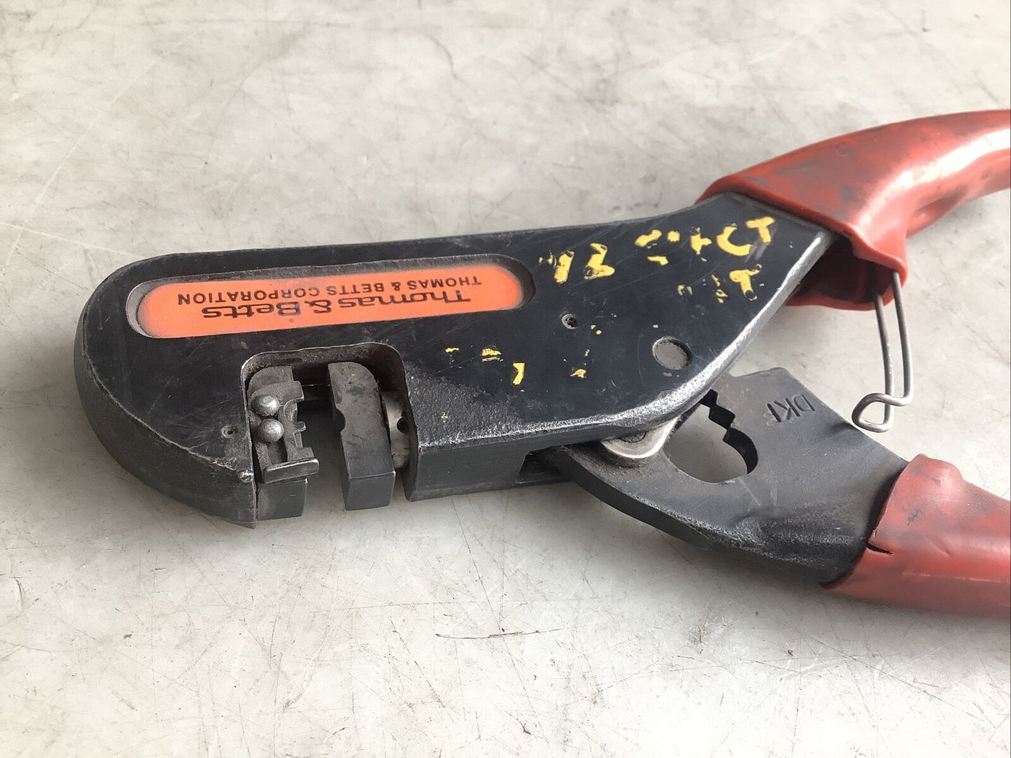 THOMAS BETTS WT-462 RATCHETING HAND CRIMPER TOOL RZ RZZ 26-22