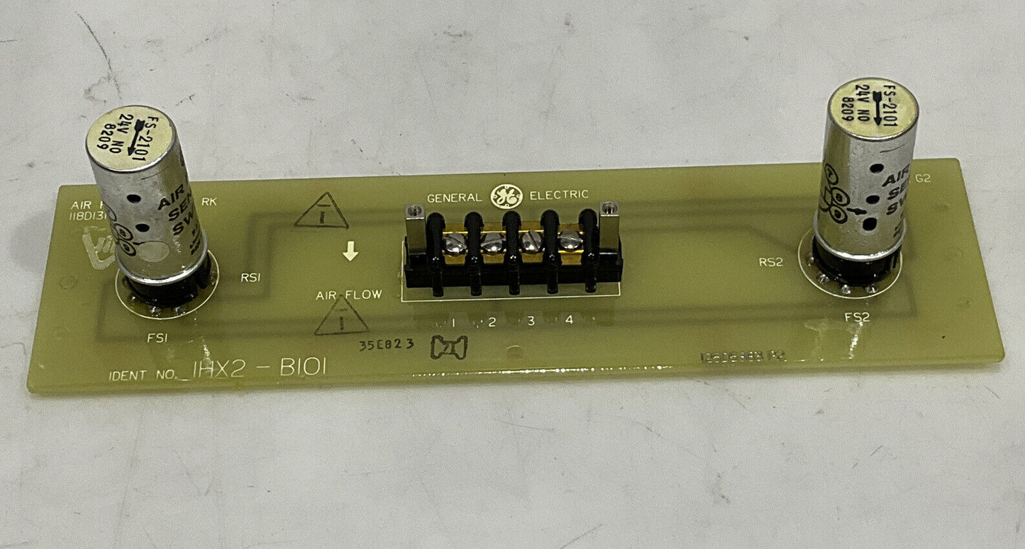 GENERAL ELECTRIC IHX2-B101 AIR FLOW SW/CD RK 118D1315 G1 373