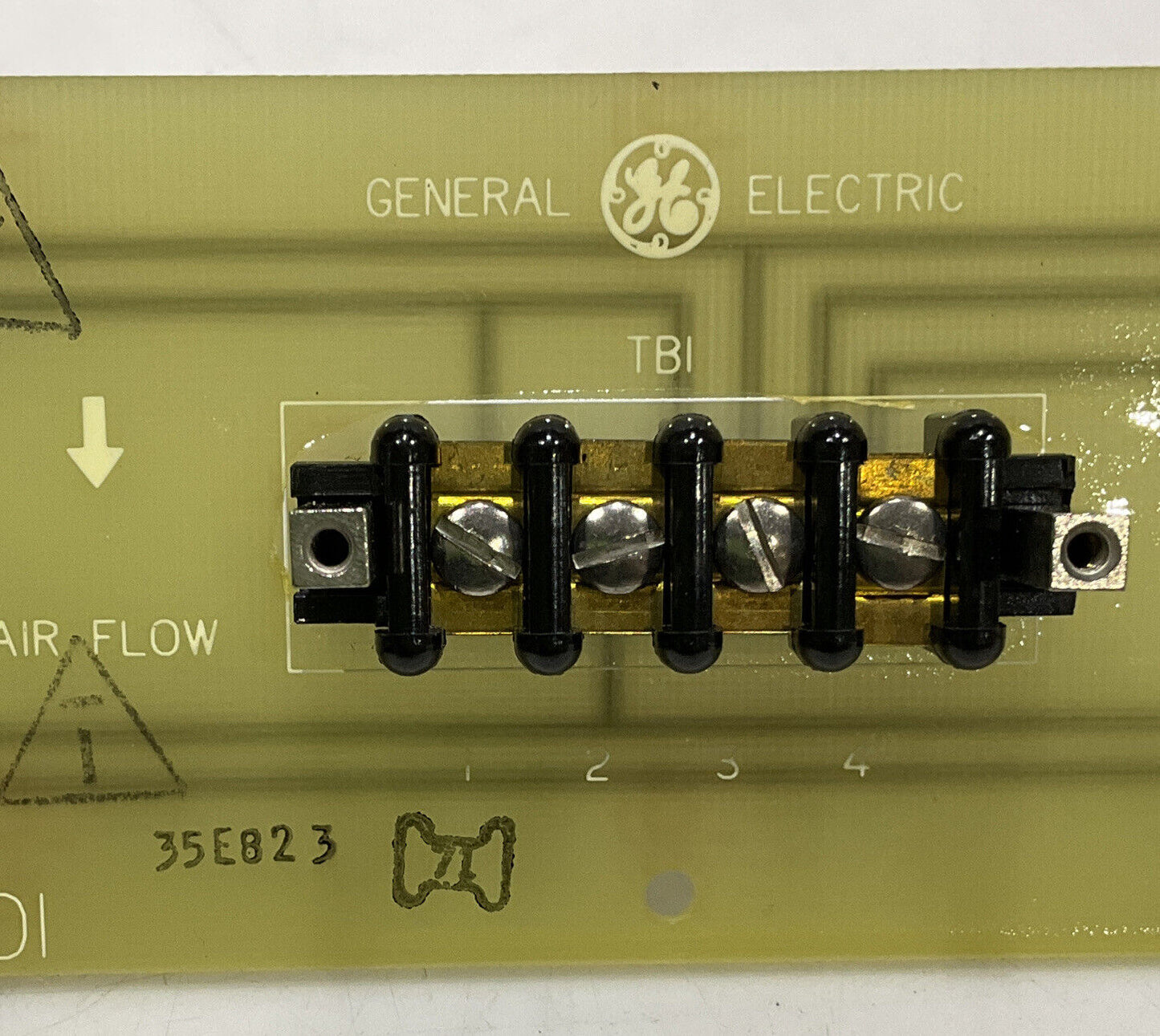 GENERAL ELECTRIC IHX2-B101 AIR FLOW SW/CD RK 118D1315 G1 373