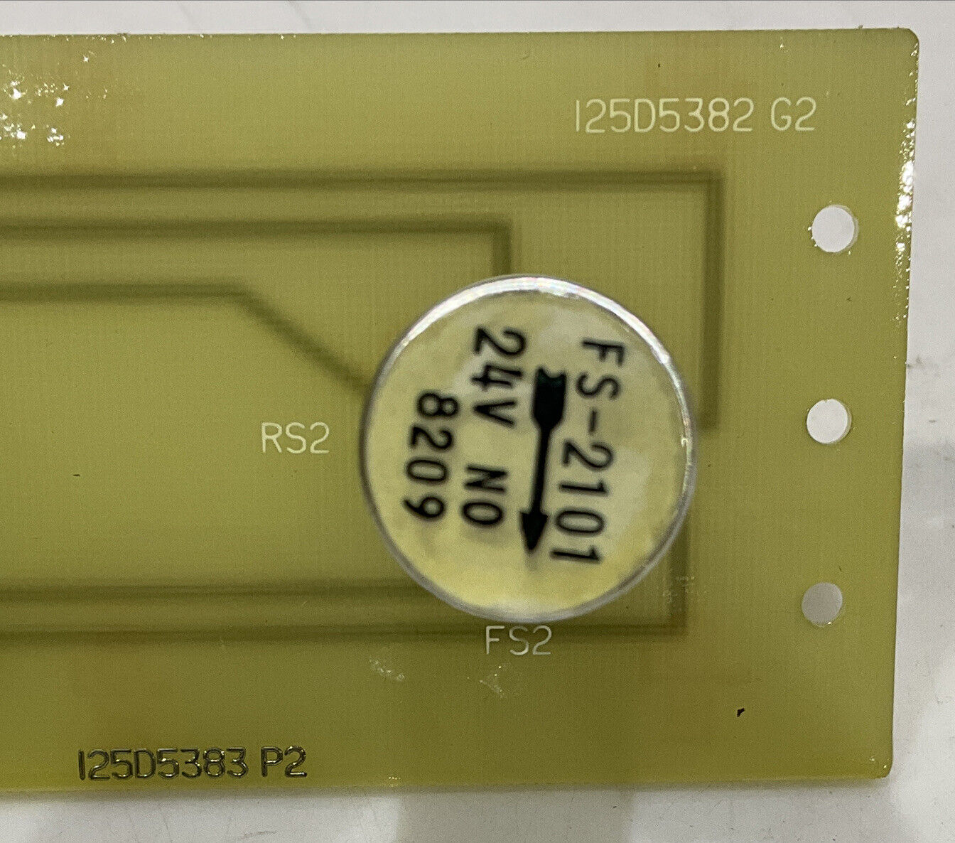GENERAL ELECTRIC IHX2-B101 AIR FLOW SW/CD RK 118D1315 G1 373