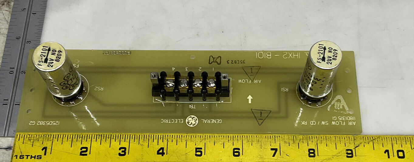 GENERAL ELECTRIC IHX2-B101 AIR FLOW SW/CD RK 118D1315 G1 373