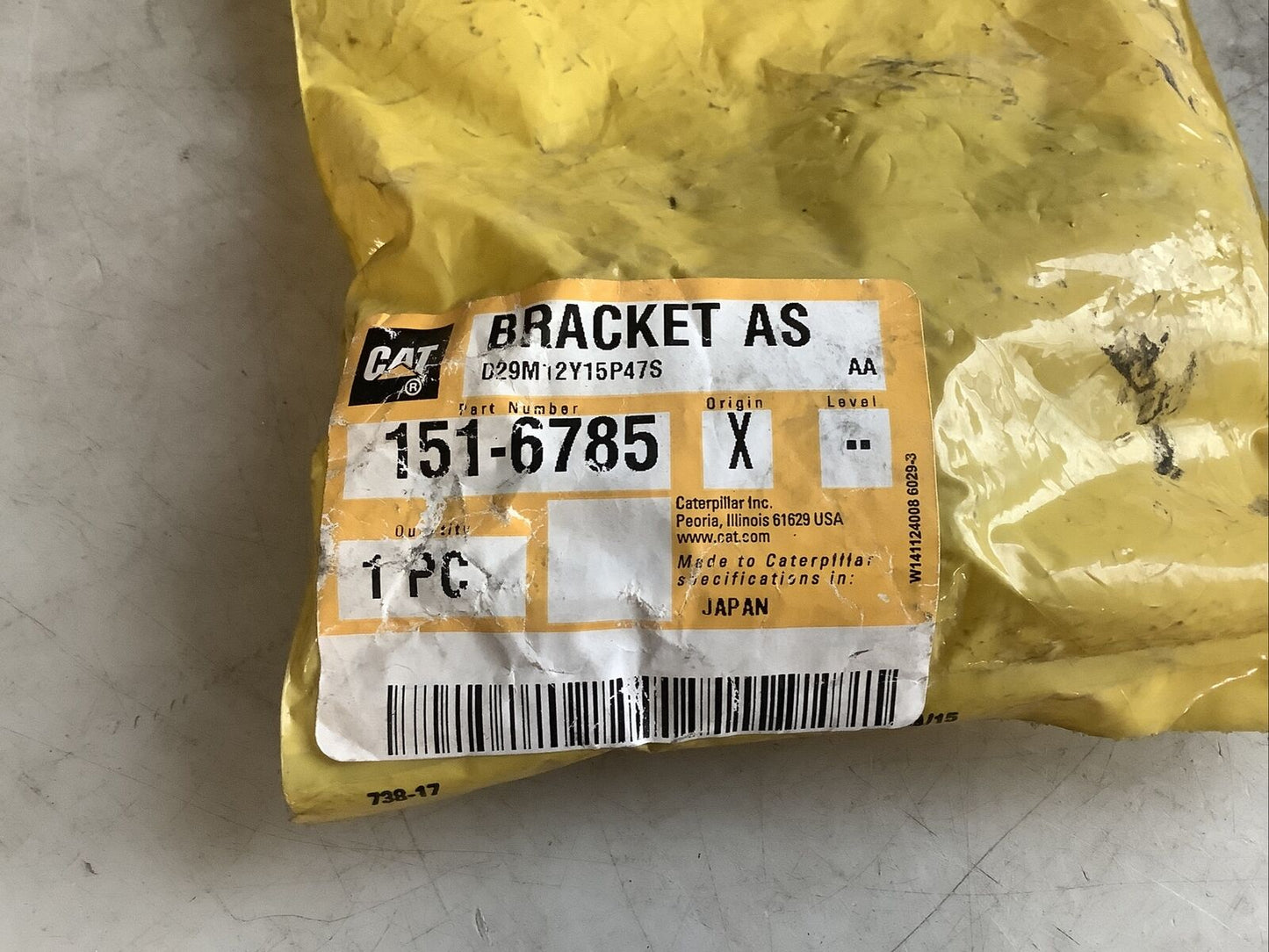 CAT 151-6785 BRACKET 476