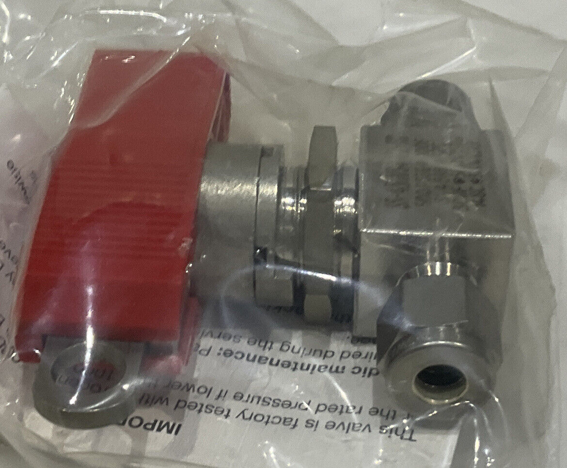 SWAGELOK SS-43GVS4-LL-RD BALL VALVE 373