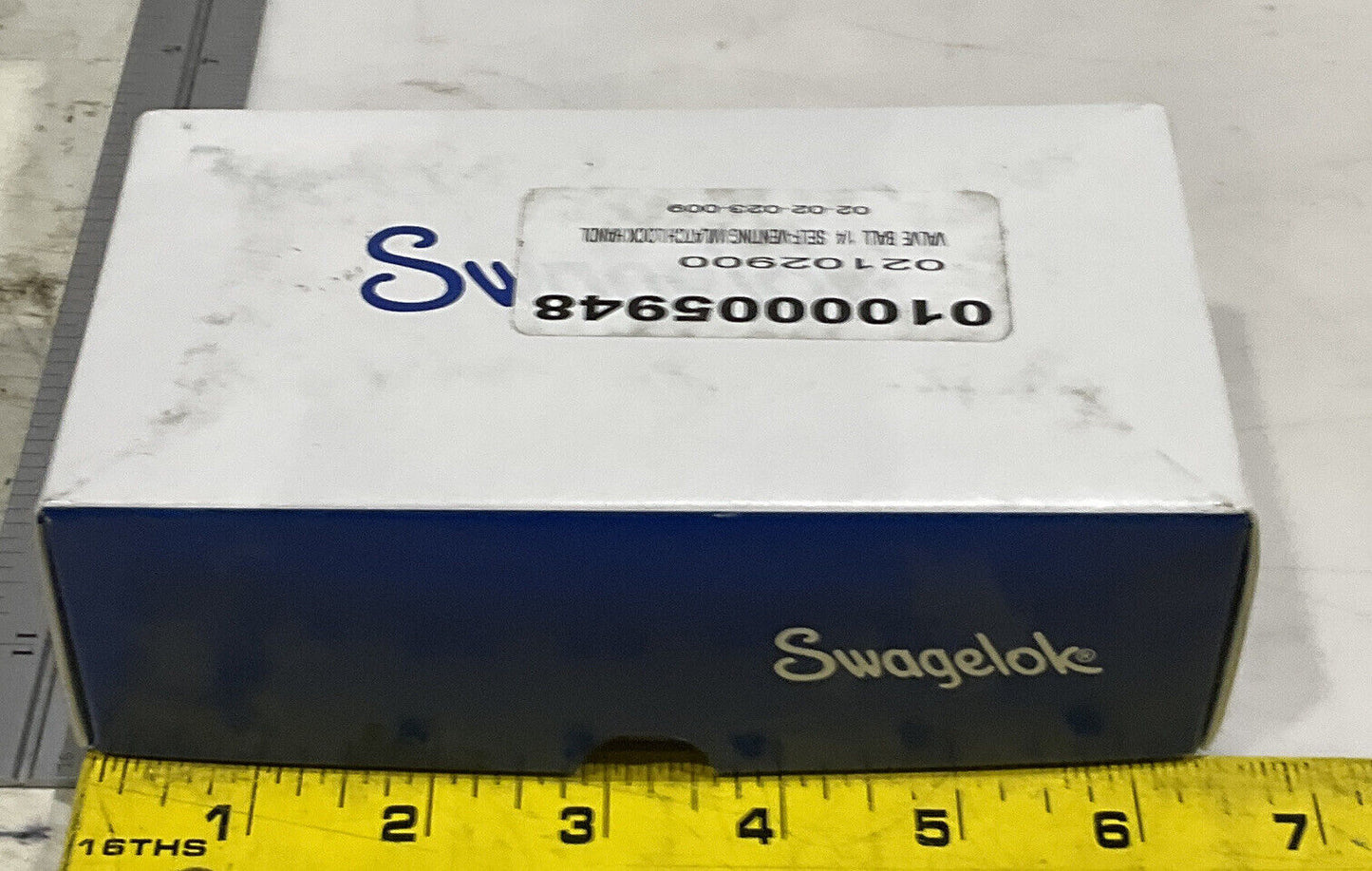 SWAGELOK SS-43GVS4-LL-RD BALL VALVE 373
