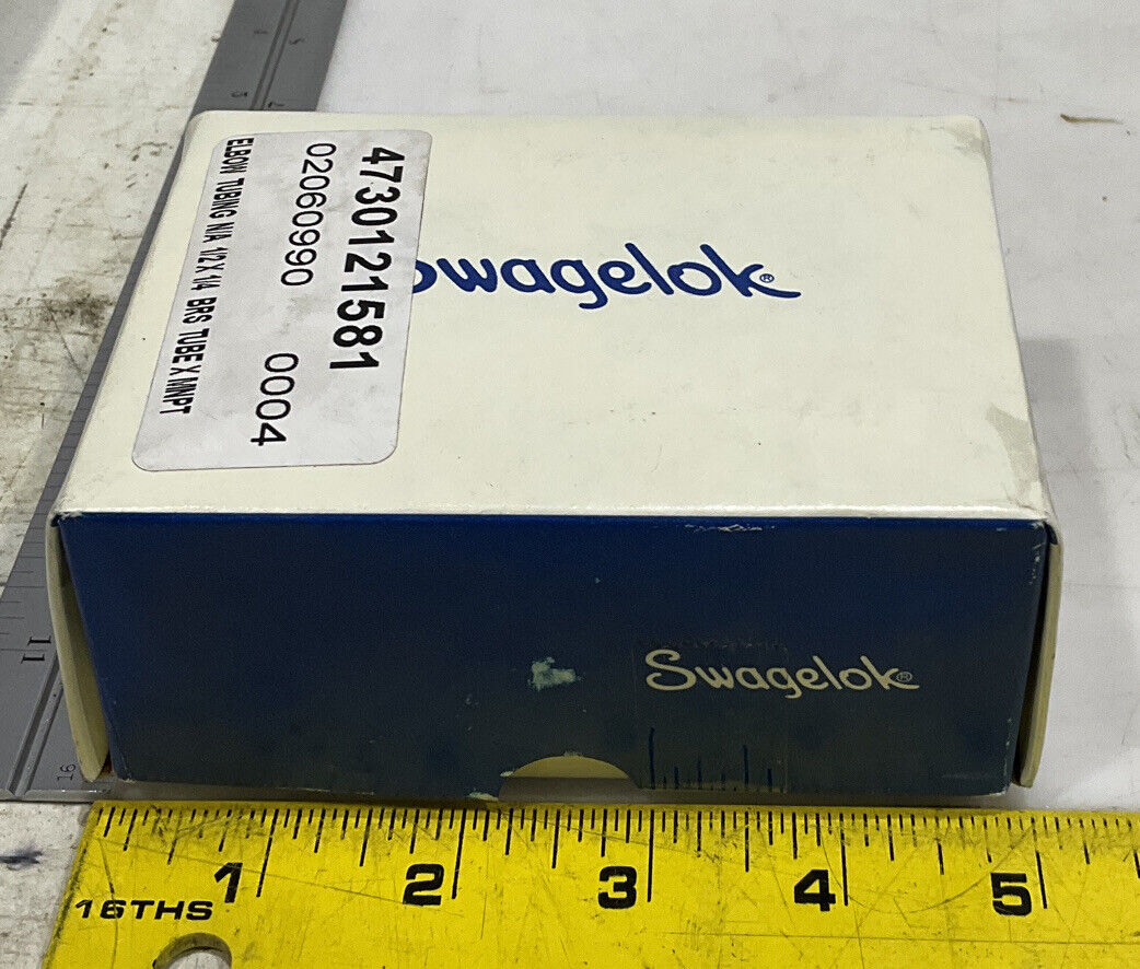 SWAGELOK B-810-2-4 MALE ELBOW LOT OF 10 373