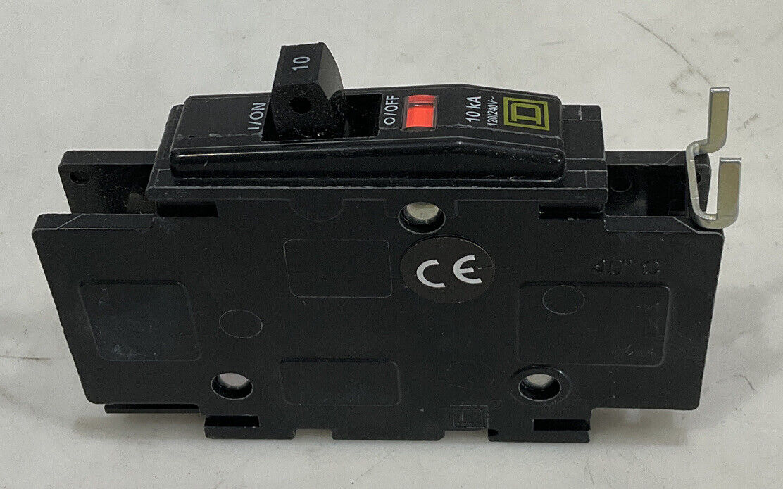 SQUARE D QOU110 10 A CIRCUIT BREAKER 120/240 V 50/60 HZ 373