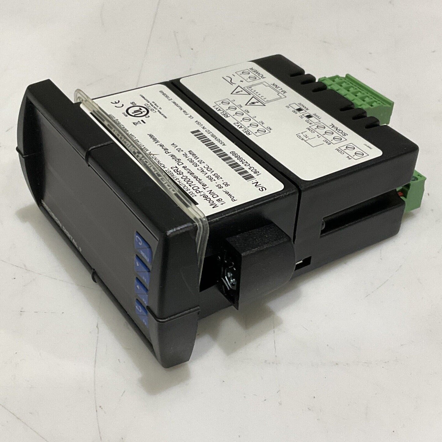PRECISION DIGITAL PD7000-6R2 TEMPERATURE DIGITAL PANEL METER 85-265 VAC 373