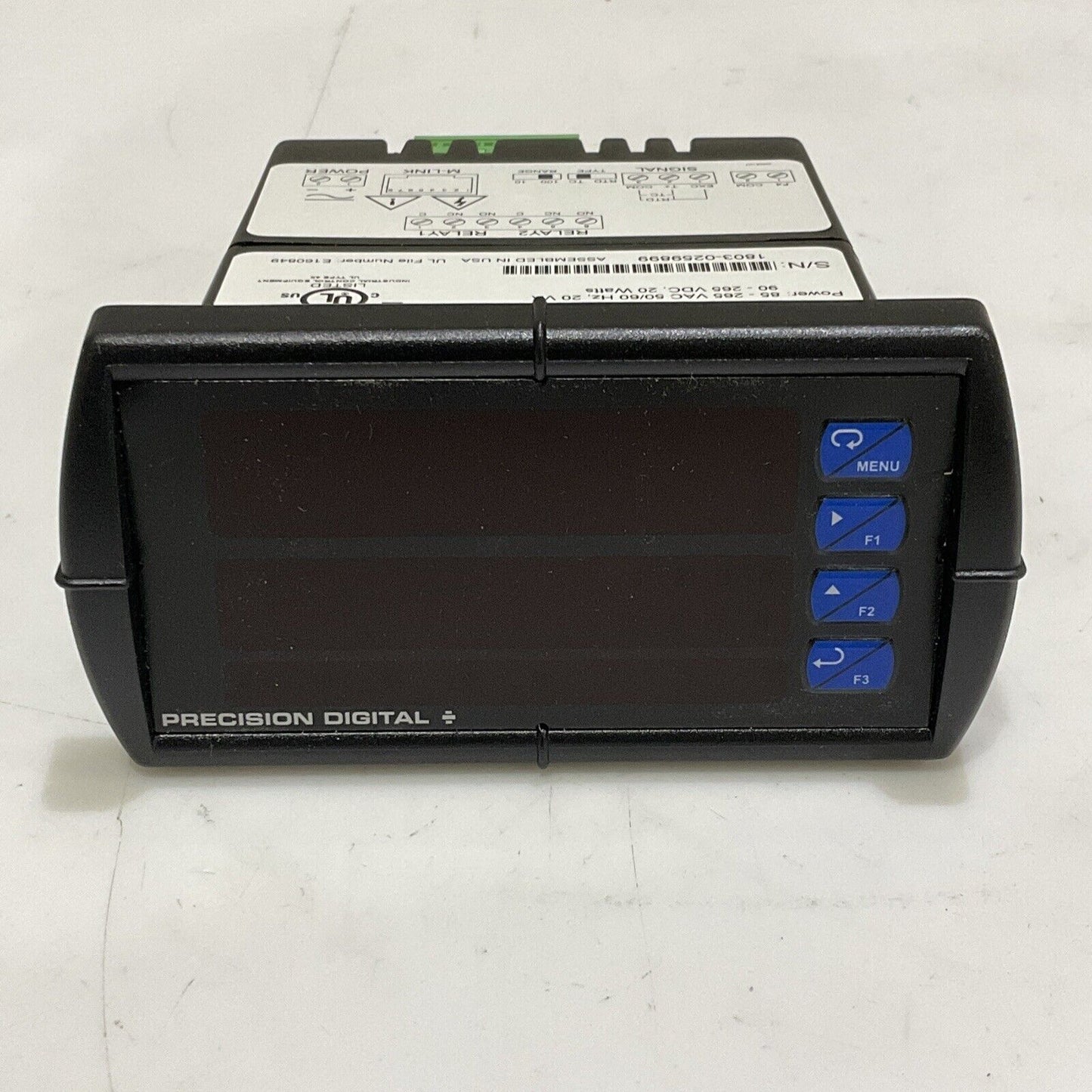 PRECISION DIGITAL PD7000-6R2 TEMPERATURE DIGITAL PANEL METER 85-265 VAC 373