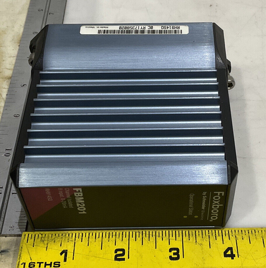 FOXBORO FBM201 CHANNEL ISOLATED 8 INPUT RH914SQ 373