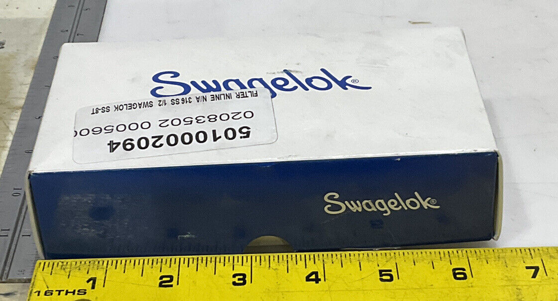 SWAGELOK SS-8TF-140 REMOVABLE FILTER LOT OF 2 373