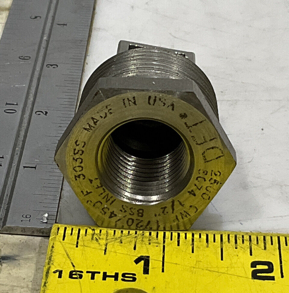 DFT 8074 2500 CWP 1/2” BSS MULTIPOSITIONAL CHECK VALVE UNIT 373