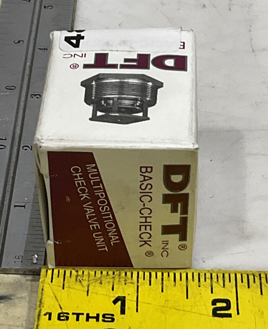 DFT 8074 2500 CWP 1/2” BSS MULTIPOSITIONAL CHECK VALVE UNIT 373