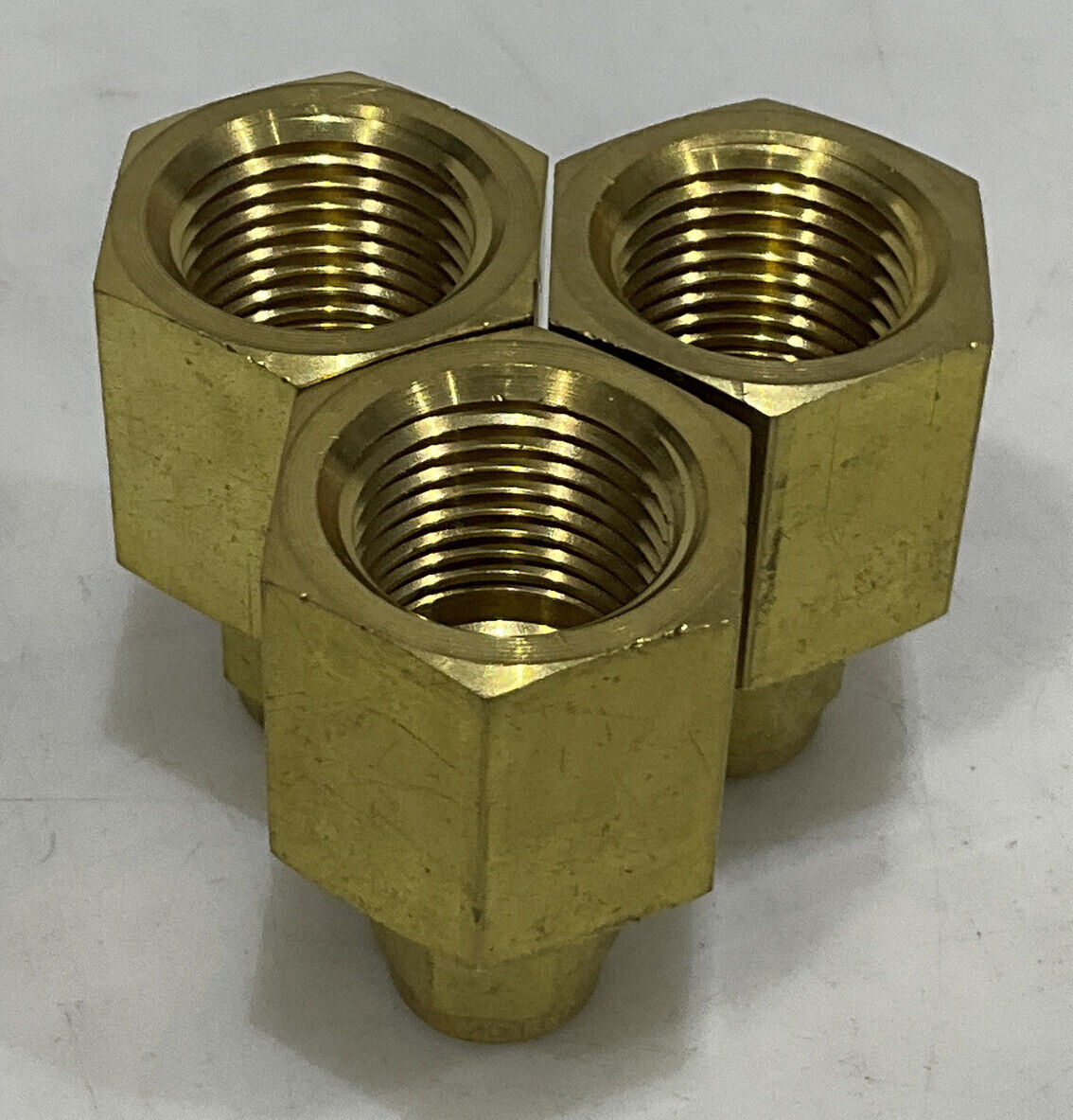 SWAGELOK B-1010-7-4 ADAPTER LOT OF 3 373