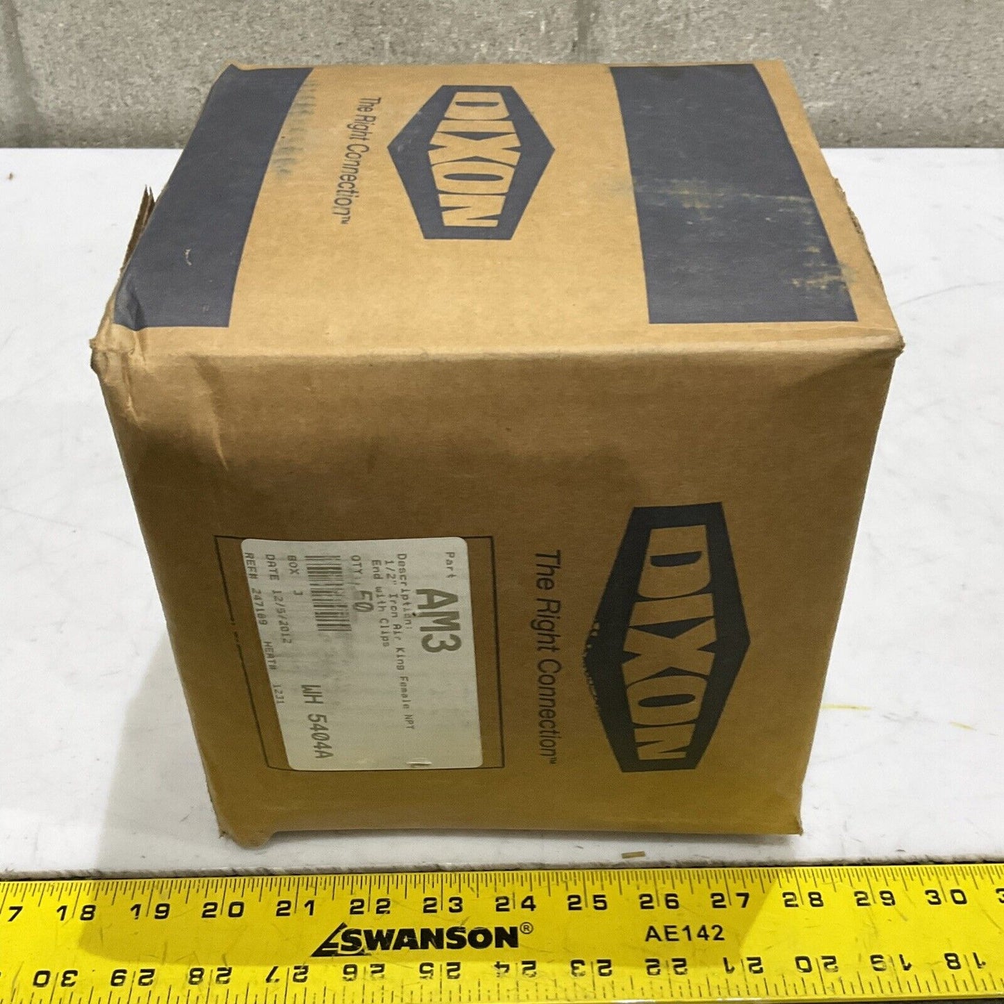 DIXON AM3 IRON AIR KING FEMALE NPT END WITH CLIPS LOT OF 50 373