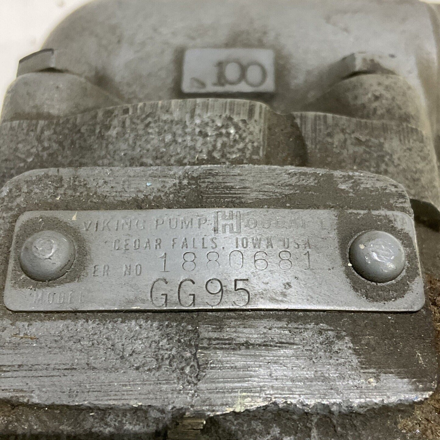 VIKING PUMP GG95 LUBE OIL PUMP 1-183-204 17HLR4 373