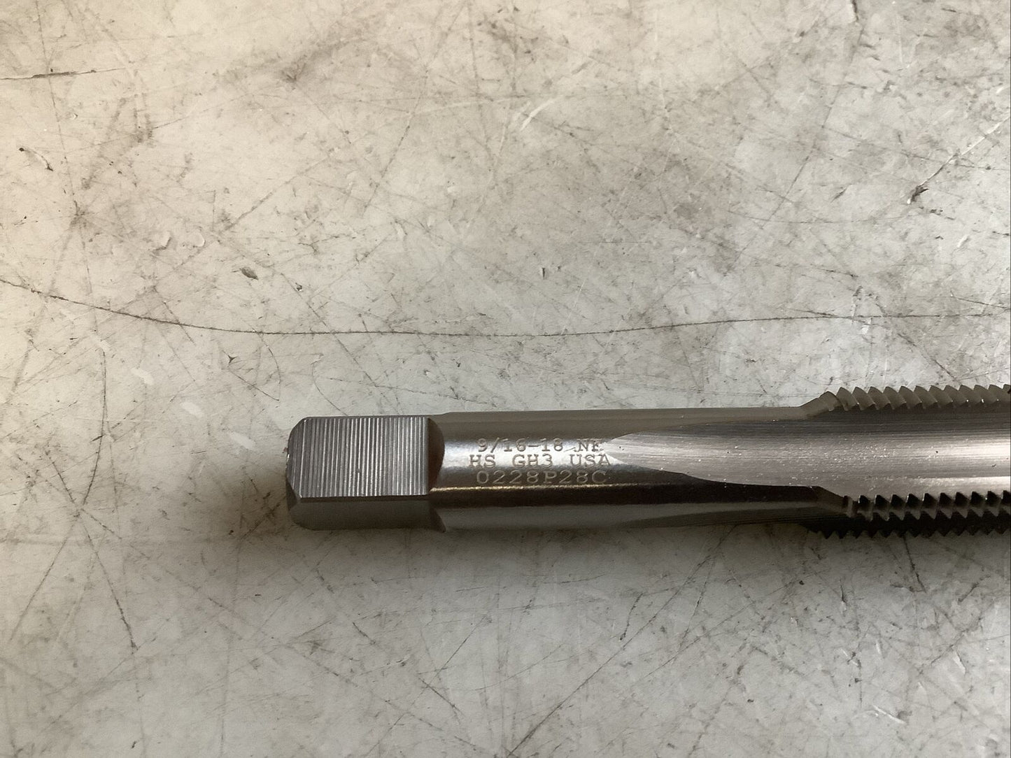 KIMBALL MIDWEST 82812 TAPER 9/16-18 H3 4FL 476