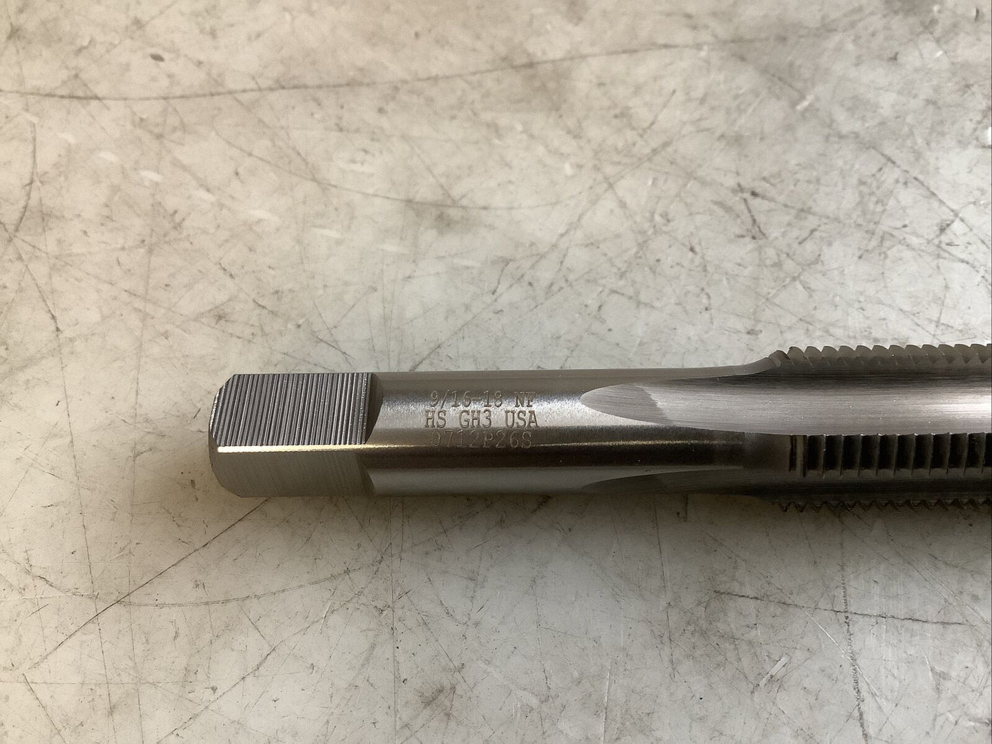 KIMBALL MIDWEST 82852 TAPER 9/16-18 H3 4FL 476