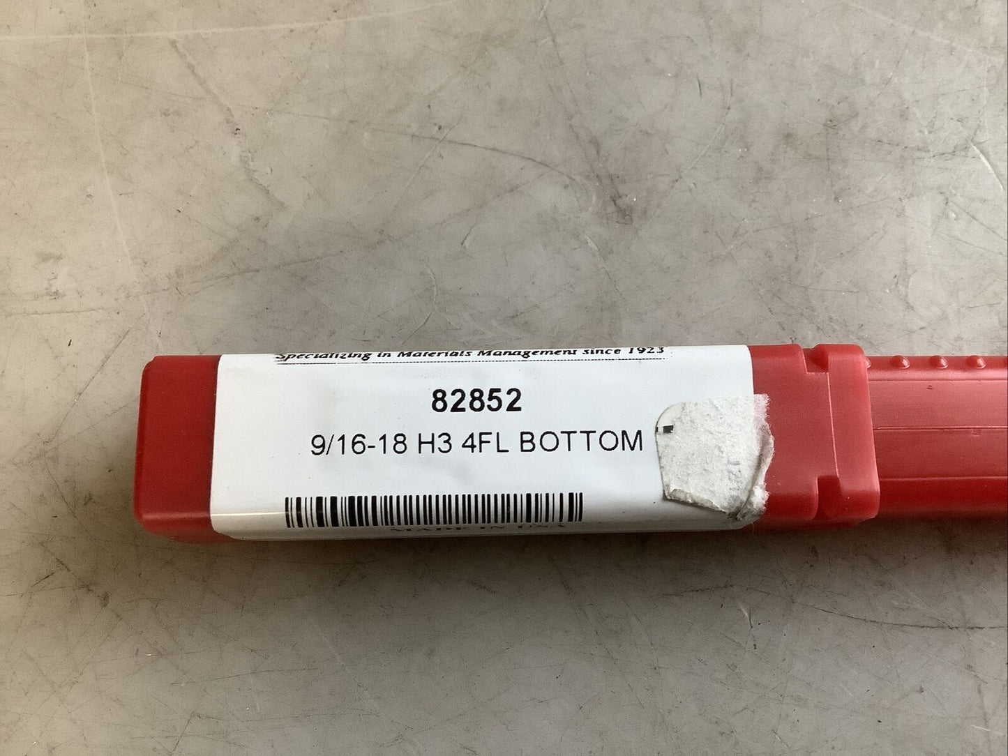 KIMBALL MIDWEST 82852 TAPER 9/16-18 H3 4FL 476