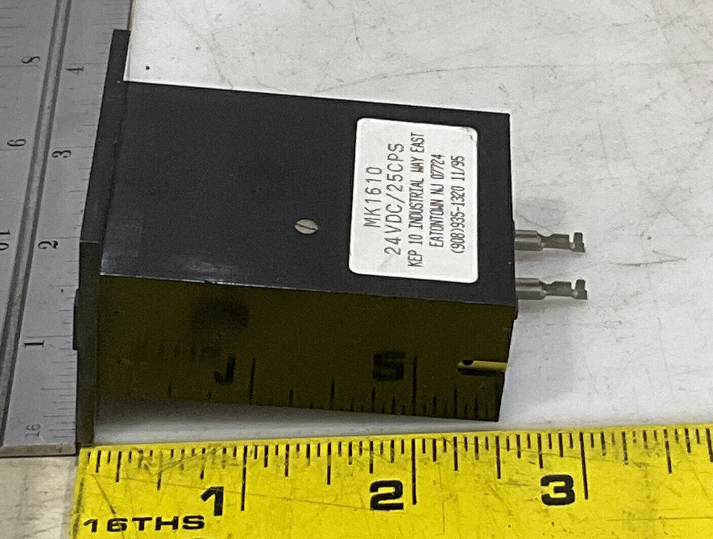 KESSLER-ELLIS PRODUCTS MK1610 6-DIGIT COUNTER 373