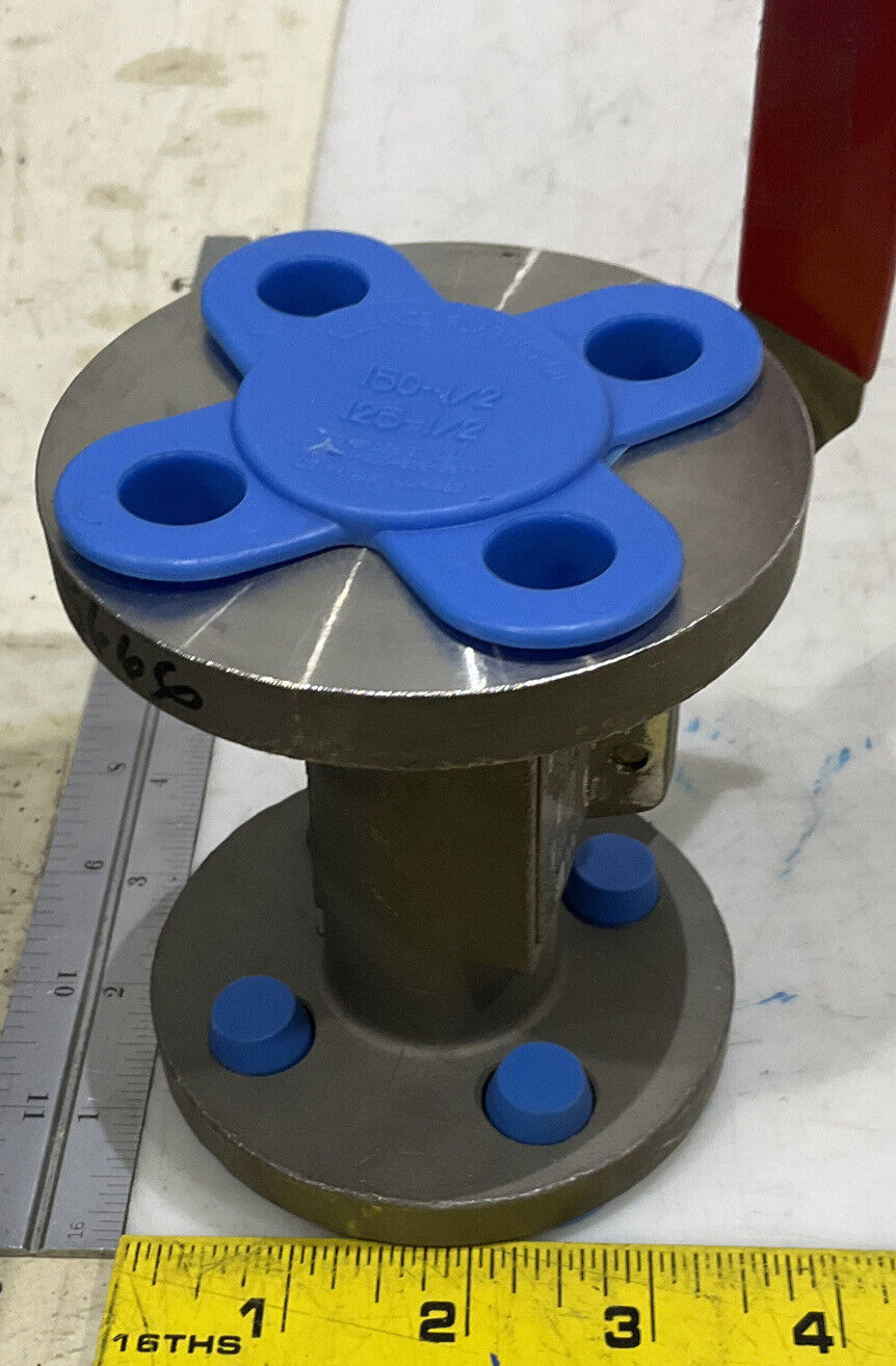 FLOWSERVE 1/2" AF516666RM150 V77 R6 CF8M RTFE BALL VALVE 373