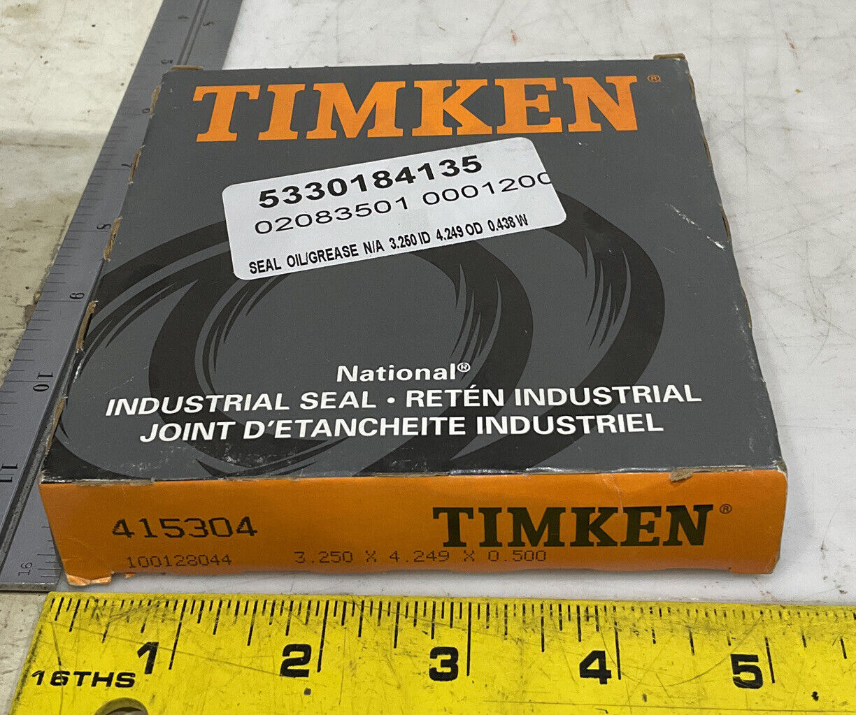 TIMKEN 415304 OIL SEAL LOT OF 2 373