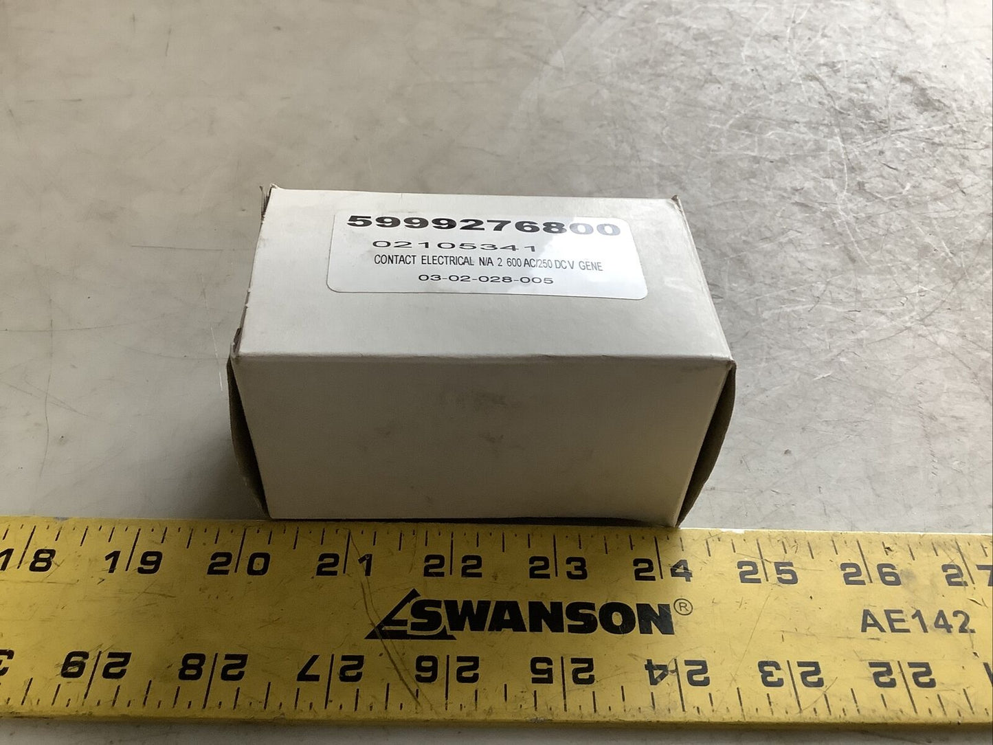 GENERAL ELECTRIC CR305X200C AUXILIARY CONTACT 373