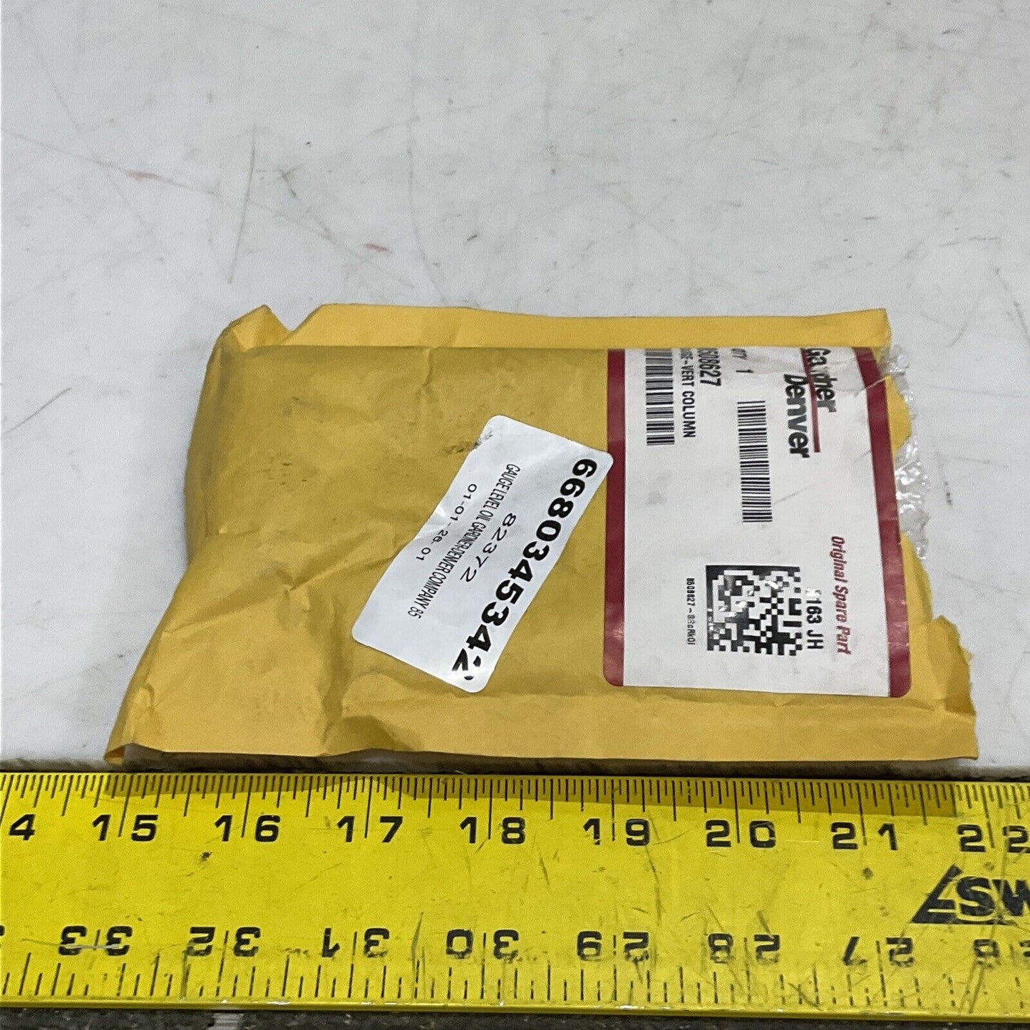 GARDNER DENVER 8508627 VERT COLUMN OIL LEVEL GAUGE 373
