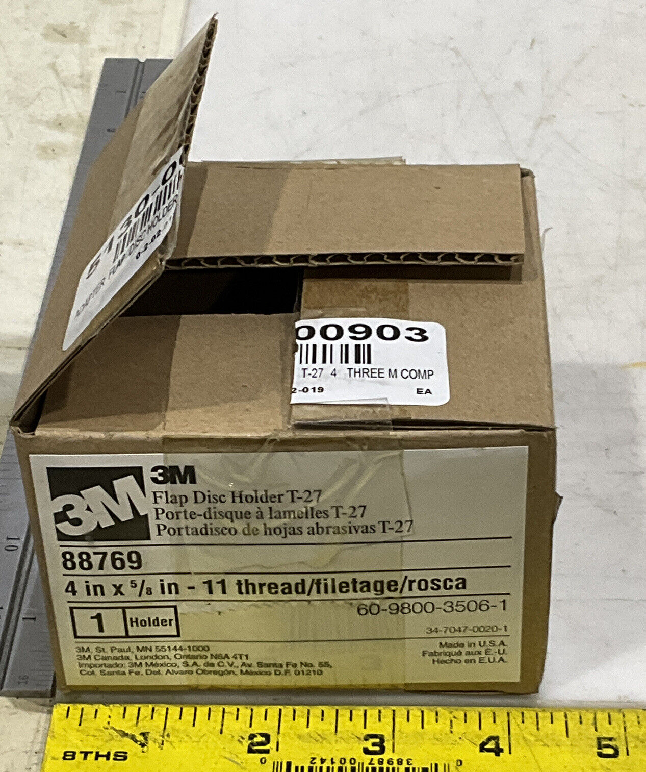 3M 88769 T-27 FLAP DISK HOLDER 881