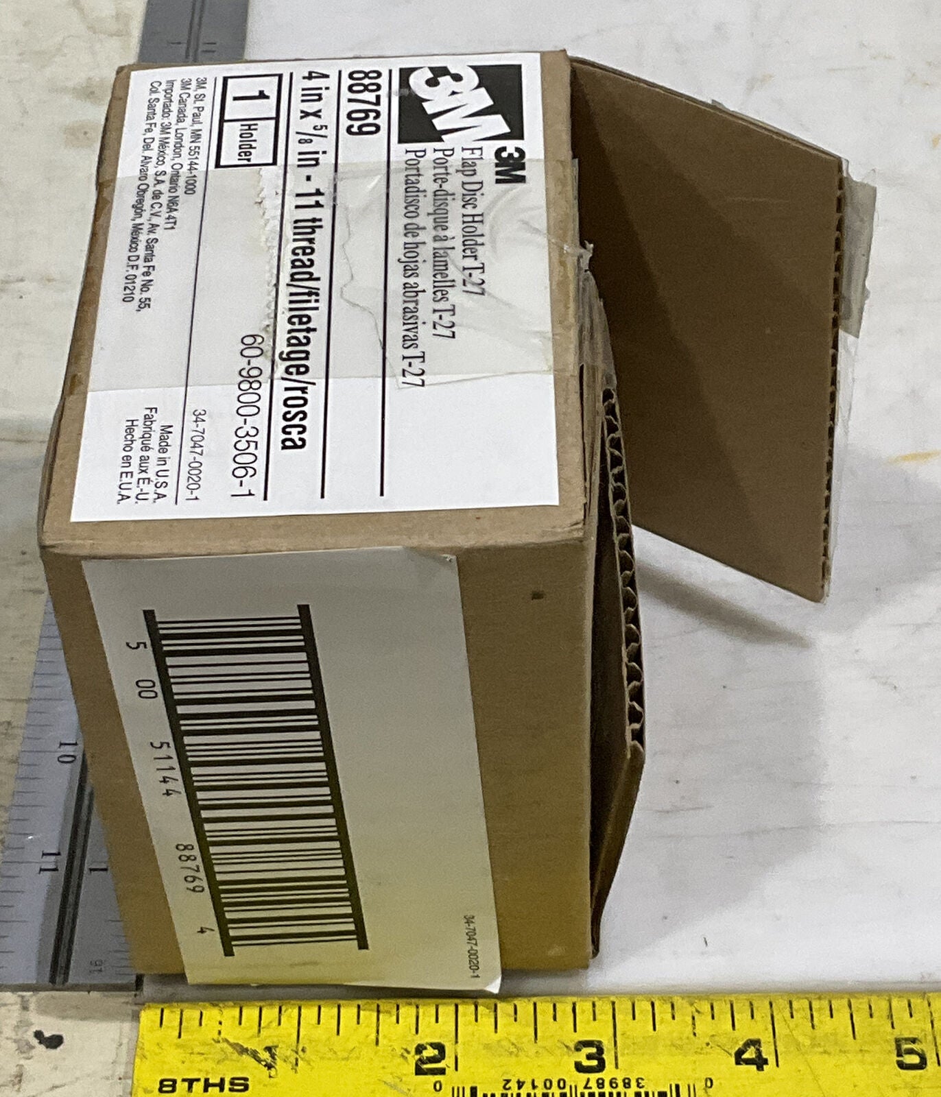 3M 88769 T-27 FLAP DISK HOLDER 881