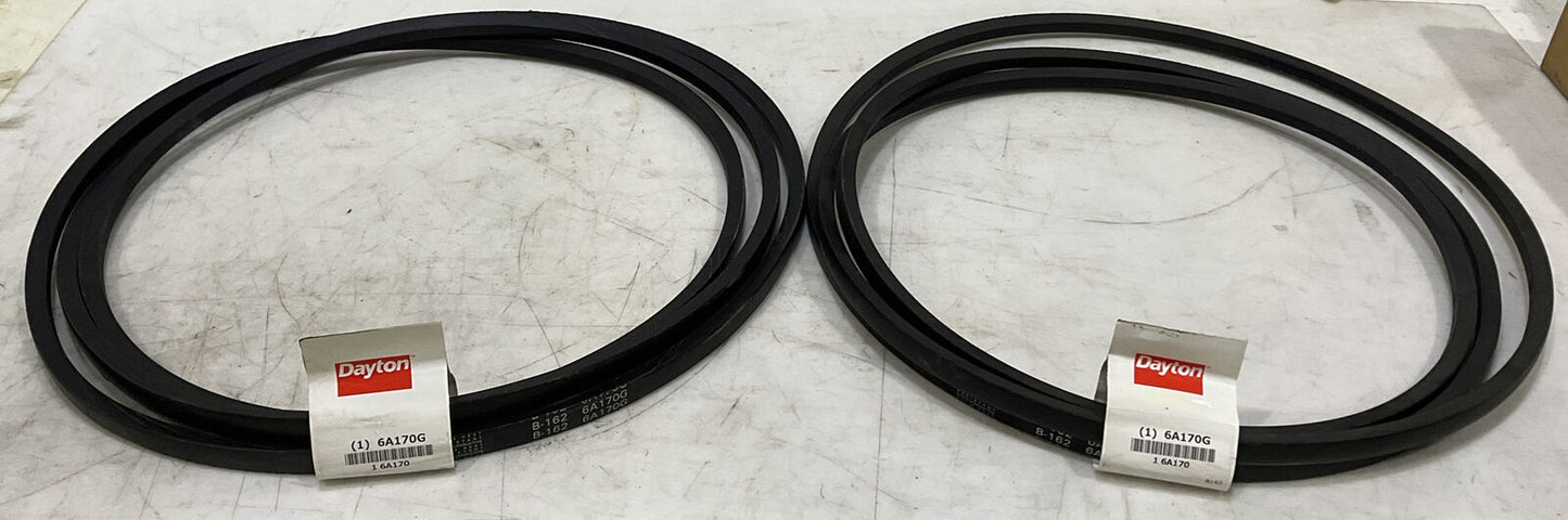 DAYTON 6A170G B-162 BELT LOT OF 2 881