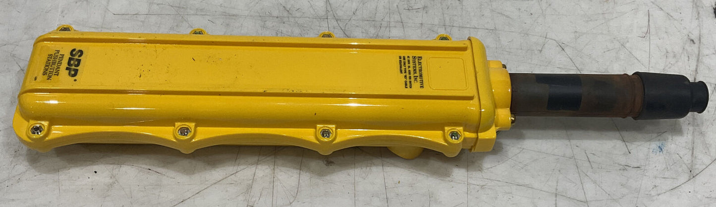 ELECTROMOTIVE SYSTEMS SBP 273355 PENDANT STATION 6 WB 876