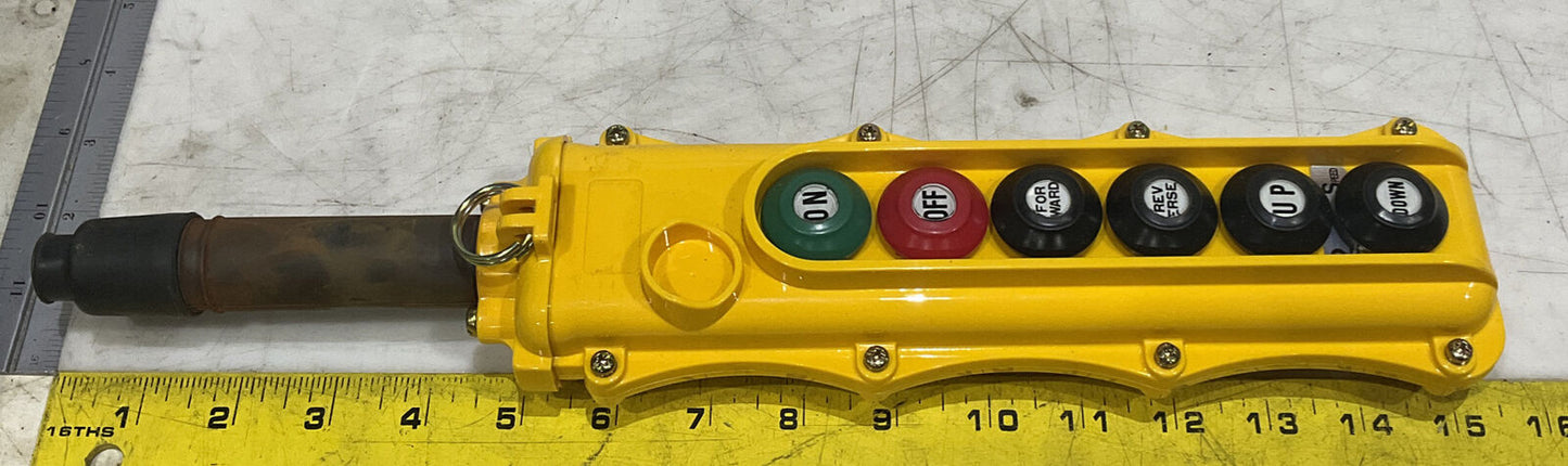 ELECTROMOTIVE SYSTEMS SBP 273355 PENDANT STATION 6 WB 876