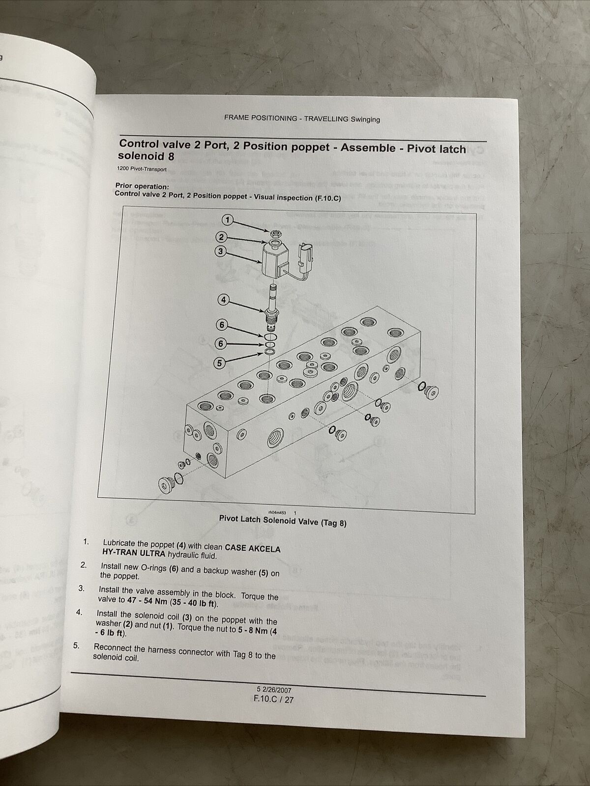 CASE IH 87653328 1200 AND EARLY RISER SERIES PLANTERS REPAIR MANUAL BOOK 17 B303