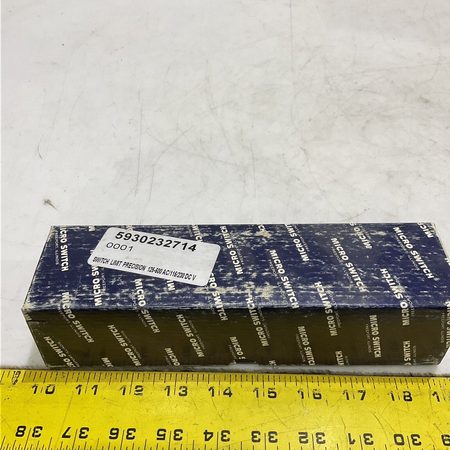 HONEYWELL MICRO SWITCH 102ML1 8241 PRECISION LIMIT SWITCH 125-600AC 373