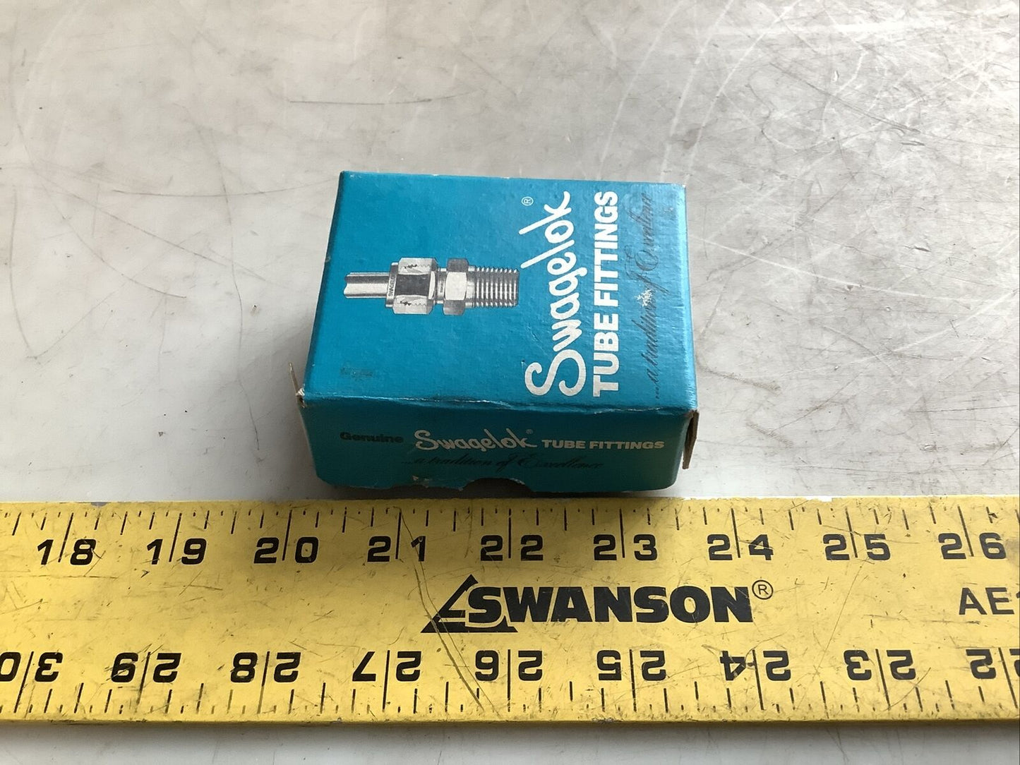 SWAGELOK SS-200-3TTM TUBE FITTING MALE 1/8IN 87YZ - QTY 10