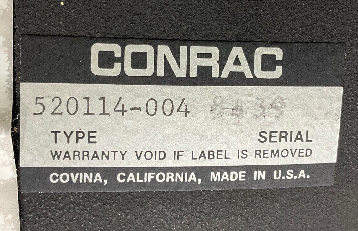 CONRAC CORPORATION 520114-004 ELECTRONIC TUBE 881