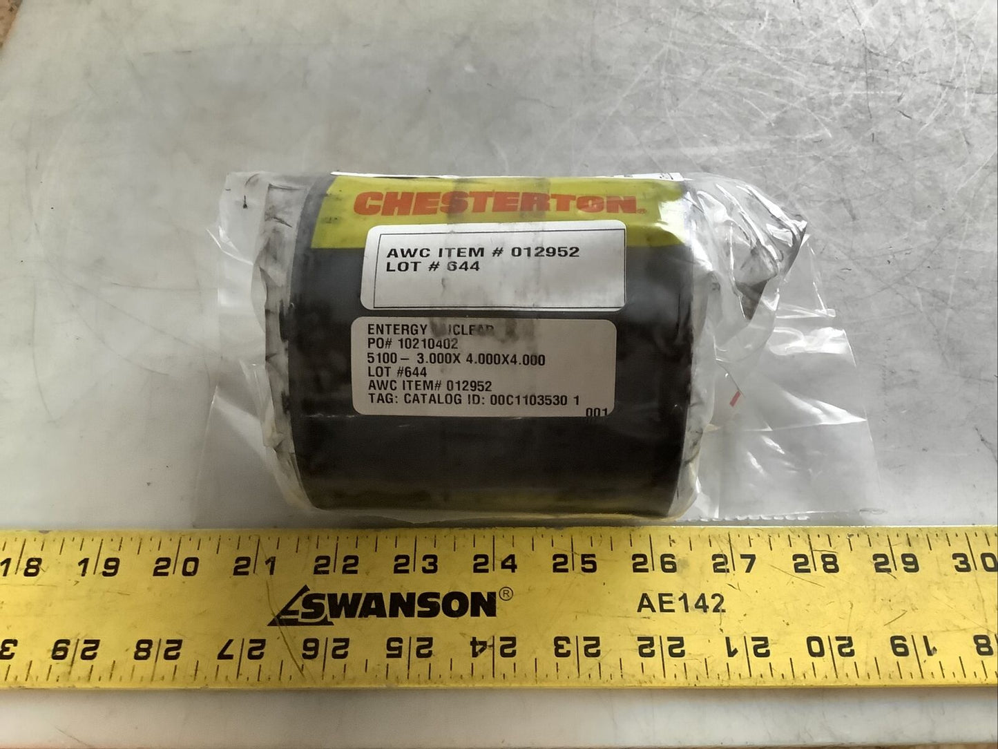 CHESTERTON 5100 SPLIT CARBON SLEEVE 3IN X 4IN 87YZ