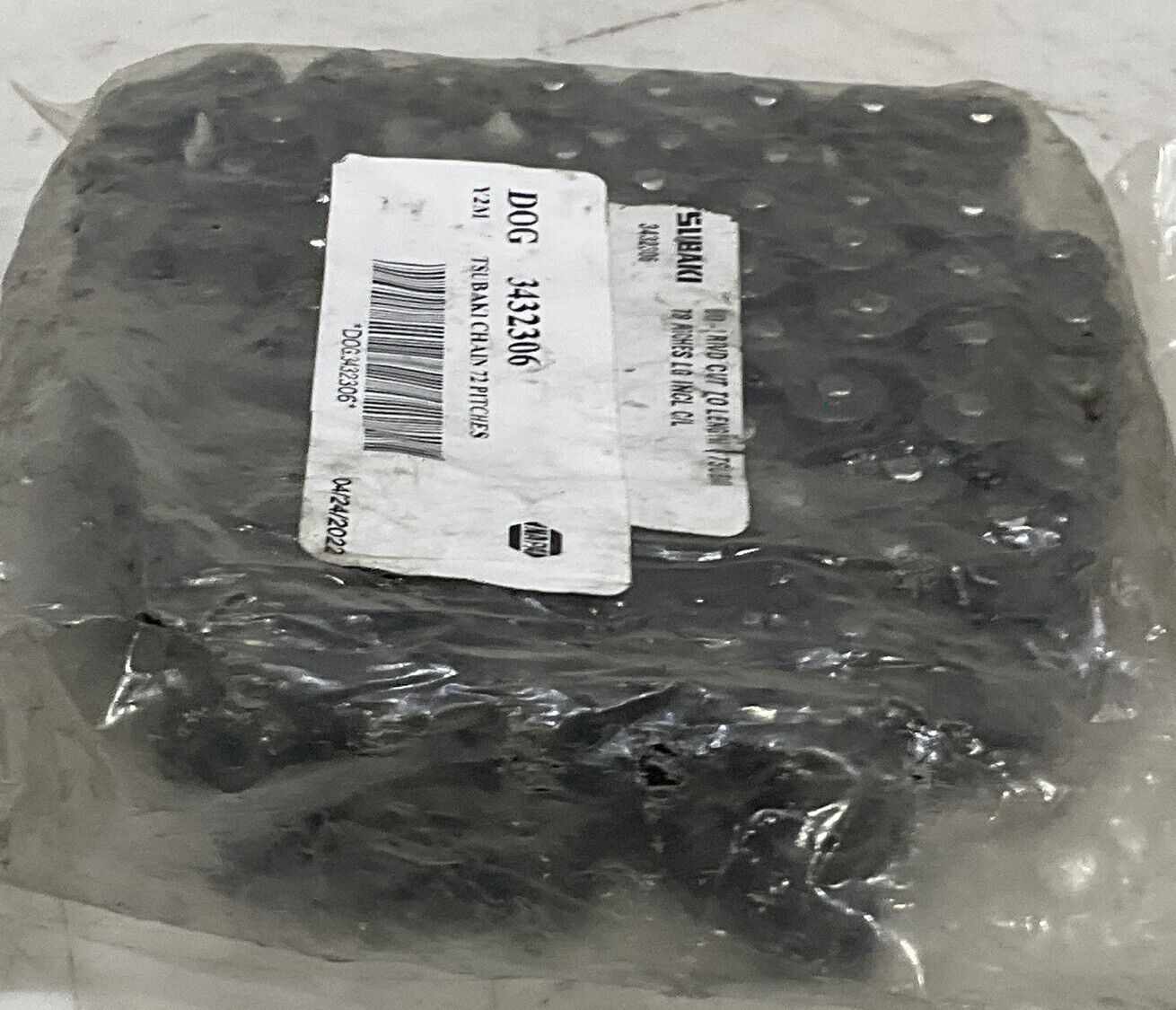 TSUBAKI 50-2 RIVD CUT TO LENGTH 72 PITCHES CHAIN 881