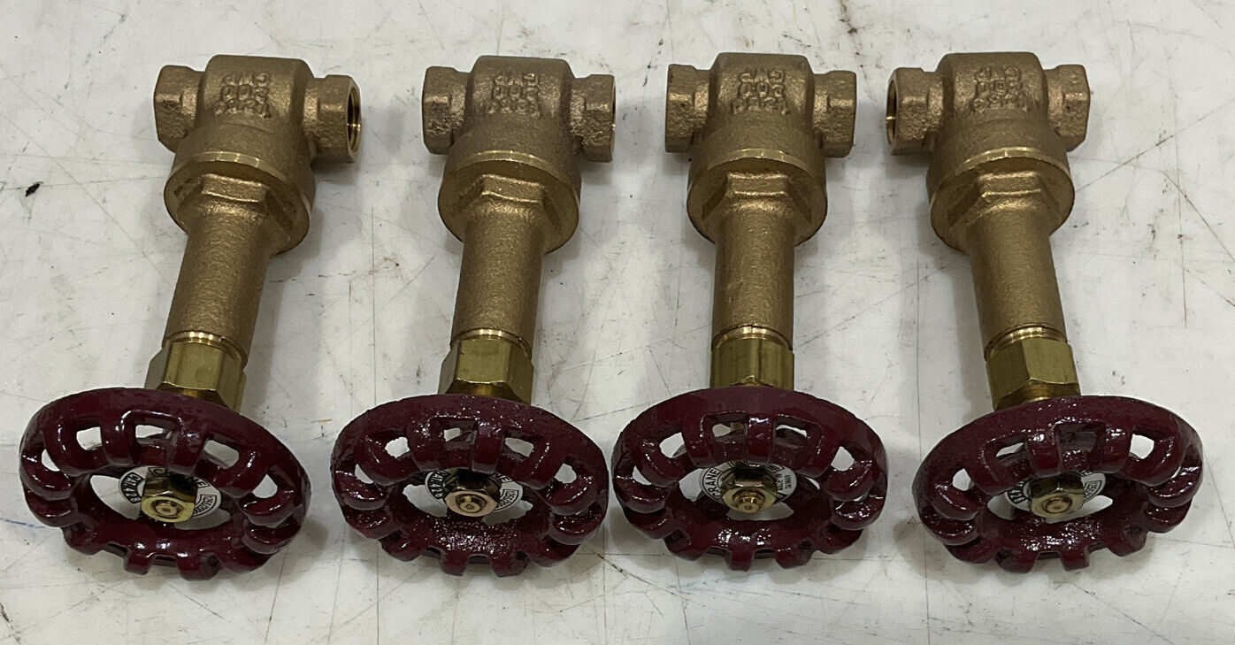 CRANE 428 125S/200CWP GATE VALVE LOT OF 4 373