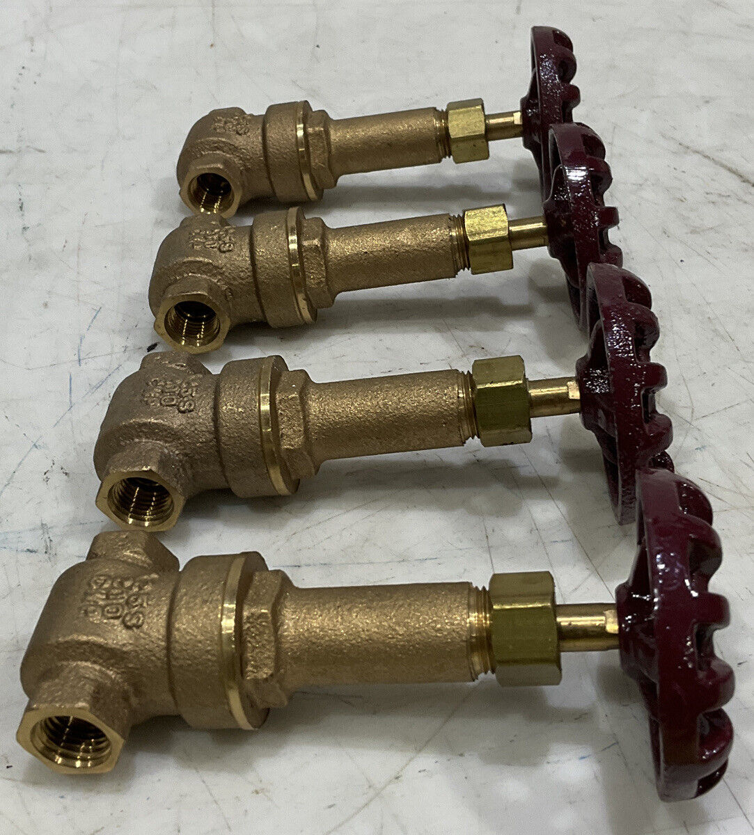 CRANE 428 125S/200CWP GATE VALVE LOT OF 4 373